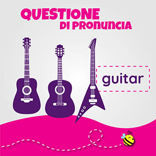 Guitar, tipi di chitarra e sue parti, ma attenzione alla pronuncia