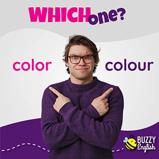 Color vs colour, questione di spelling