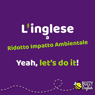 Lezioni di inglese a ridotto impatto ambientale