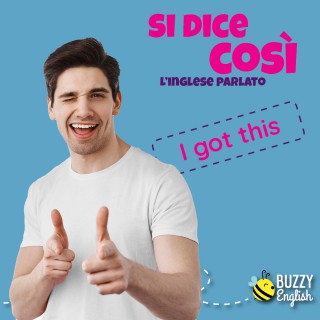 I got this... lascia fare a me!