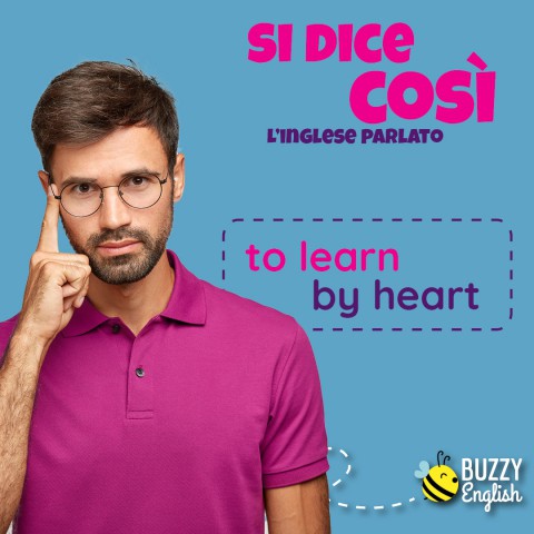 To learn by heart, imparare a memoria