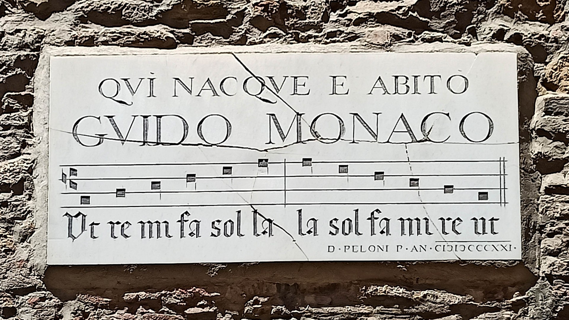 Casa natale di Guido Monaco, padre dell'alfabeto musicale italiano