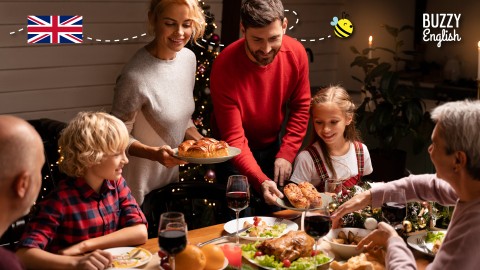 I piatti della tradizione di Natale dell'Inghilterra