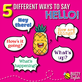 5 diversi modi di dire Hello! in inglese