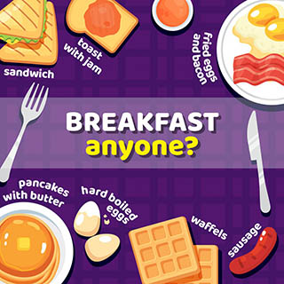 Parla come mangi! Breakfast, la colazione
