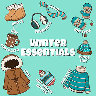Istruzioni per l'uso: inverno, winter essentials!
