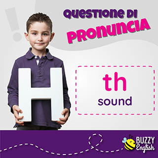 I due suoni di TH in inglese, voiced e unvoiced