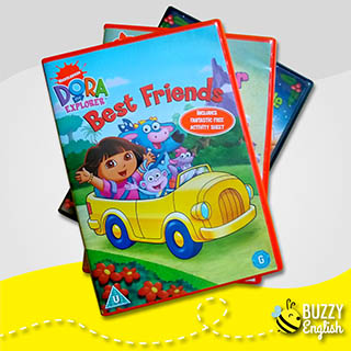 Dora the explorer, imparare l'inglese e non solo